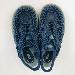 Keen Uneek Two Cord Sandal Hiking Outdoor Blue Mens Size 11